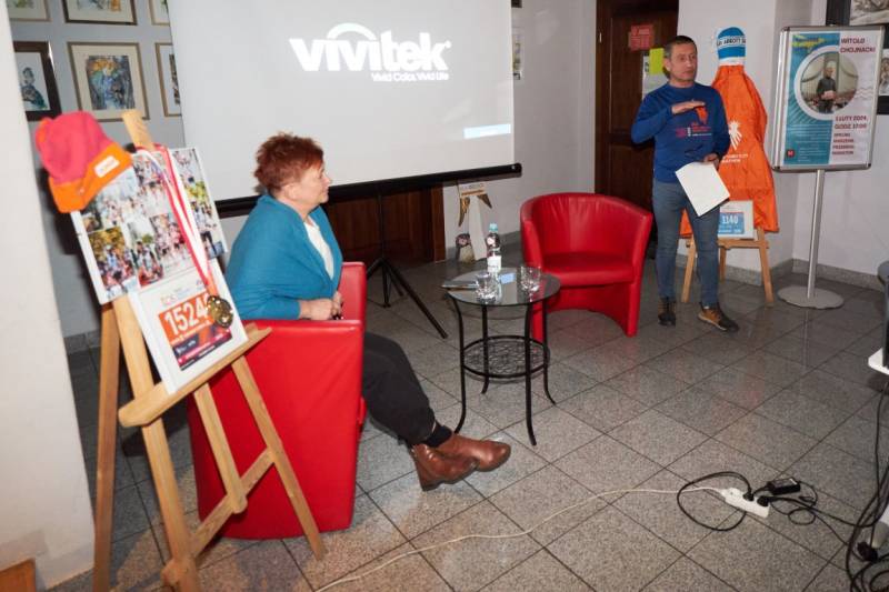 Witold Chojnacki wraz z żoną Edytą opowiadają o przeżyciach na maratonie w Nowym Jorku