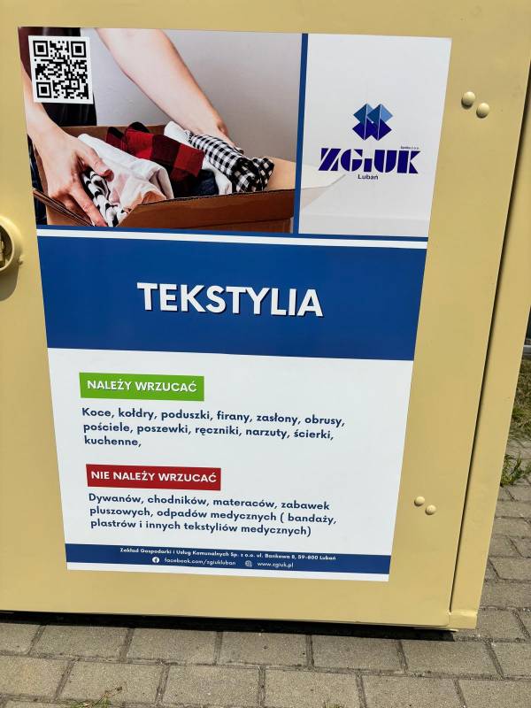 pojemniki na odzież